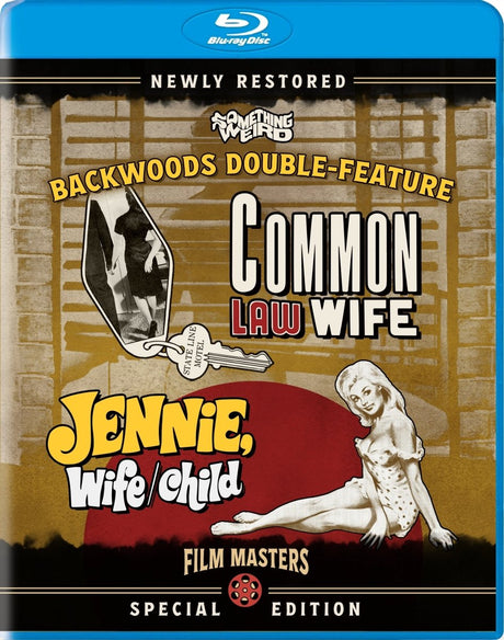 Backwoods Double Feature: Common Law Wife + Jennie, Wife/Child - New Blu - Ray