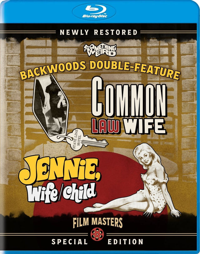 Backwoods Double Feature: Common Law Wife + Jennie, Wife/Child - New Blu - Ray