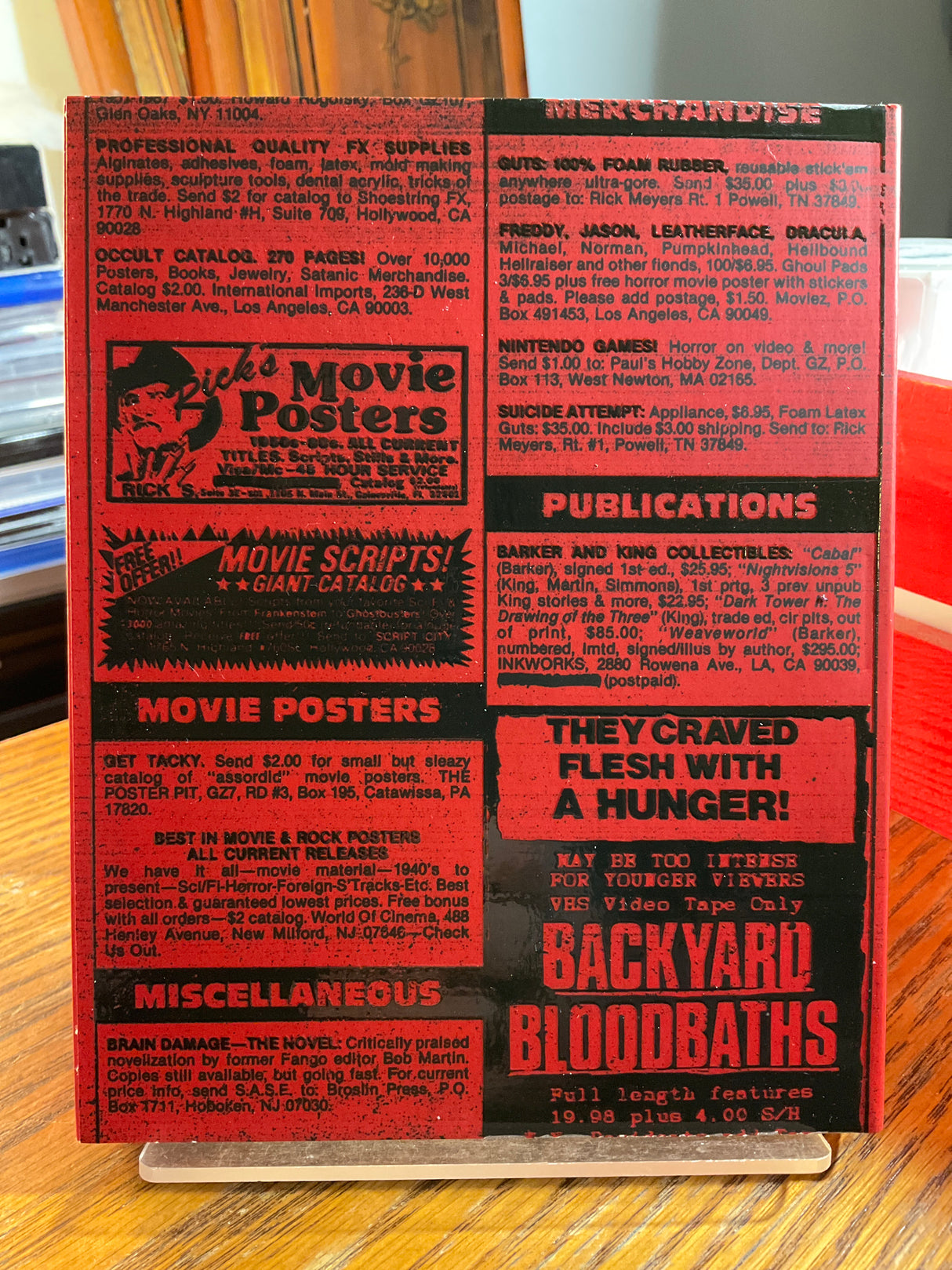 Backyard Bloodbaths. w/SLIP USED