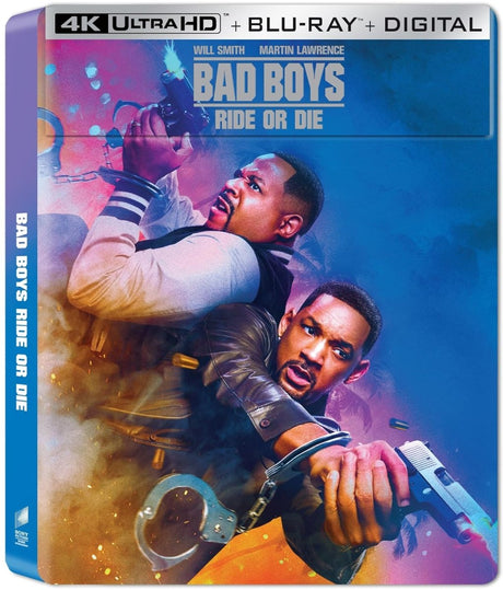 Bad Boys: Ride Or Die (4K UHD/Blu - Ray, Limited Edition Steelbook) - New 4K UHD