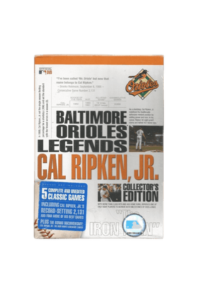 Baltimore Orioles Legends - Cal Ripken Jr. Collector's Edition DVD Box Set USED