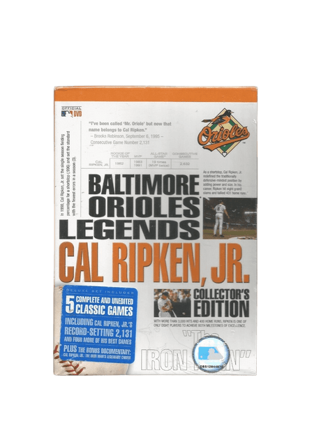 Baltimore Orioles Legends - Cal Ripken Jr. Collector's Edition DVD Box Set USED