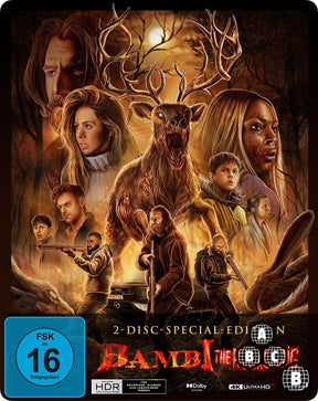 Bambi: The Reckoning (4K UHD, Limited Steelbook, Region Free/B) - New 4K UHD
