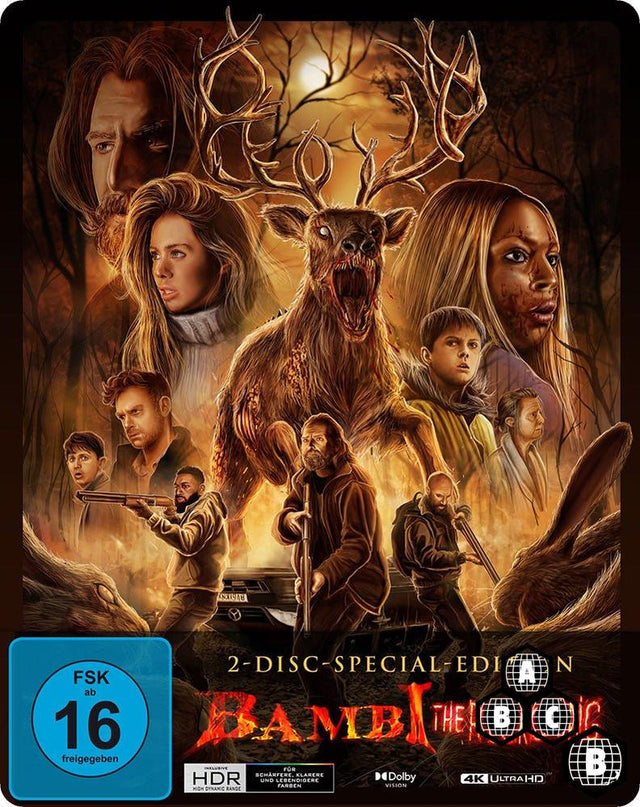Bambi: The Reckoning (4K UHD, Limited Steelbook, Region Free/B) - New 4K UHD