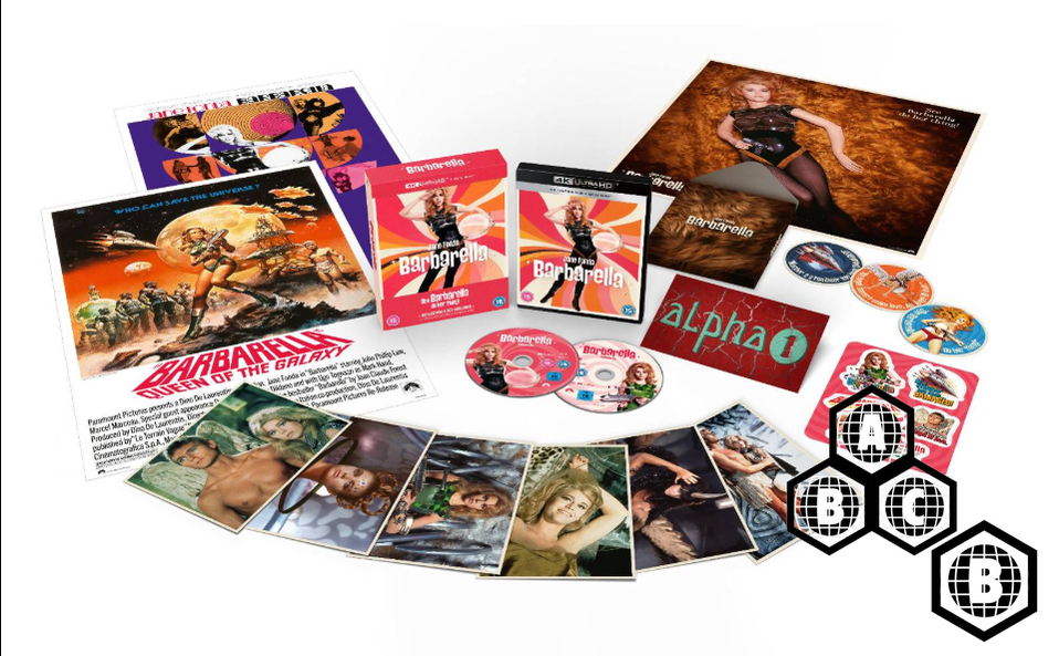 Barbarella (4K UHD, UK Limited Collector's Edition, Region Free/B)