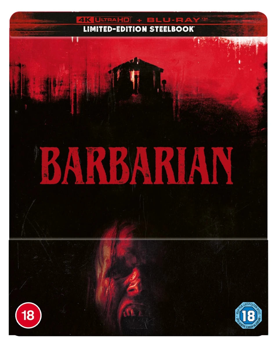 Barbarian (4K UHD, UK LE Steelbook, Region Free/B)
