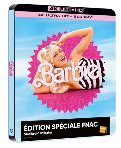 Barbie (4K UHD, French Release, Steelbook, Region Free/B)