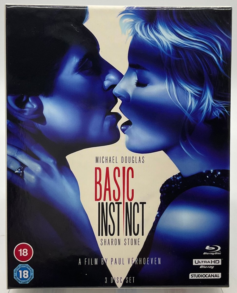 Basic Instinct (4K UHD Collector's Edition, 3 Discs, Region Free/B) USED