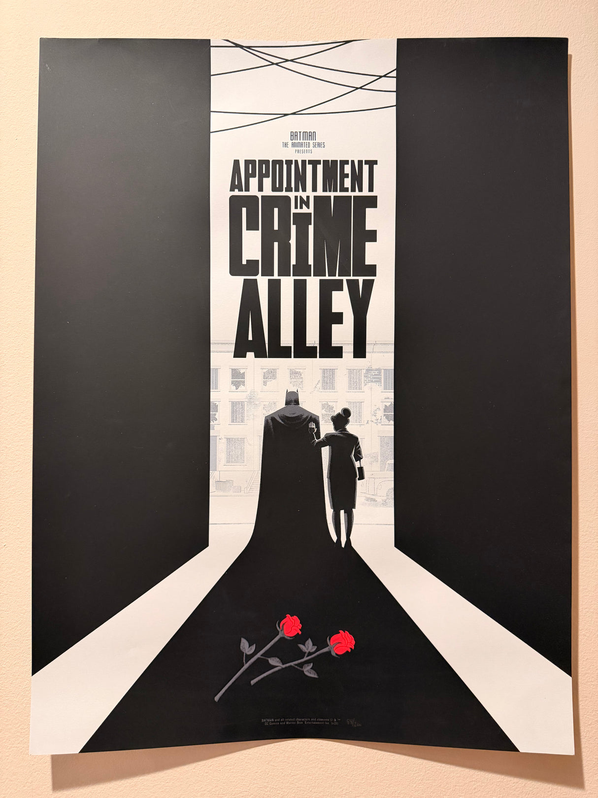 Batman: The Animated Series - Crime Alley Screenprinted Poster