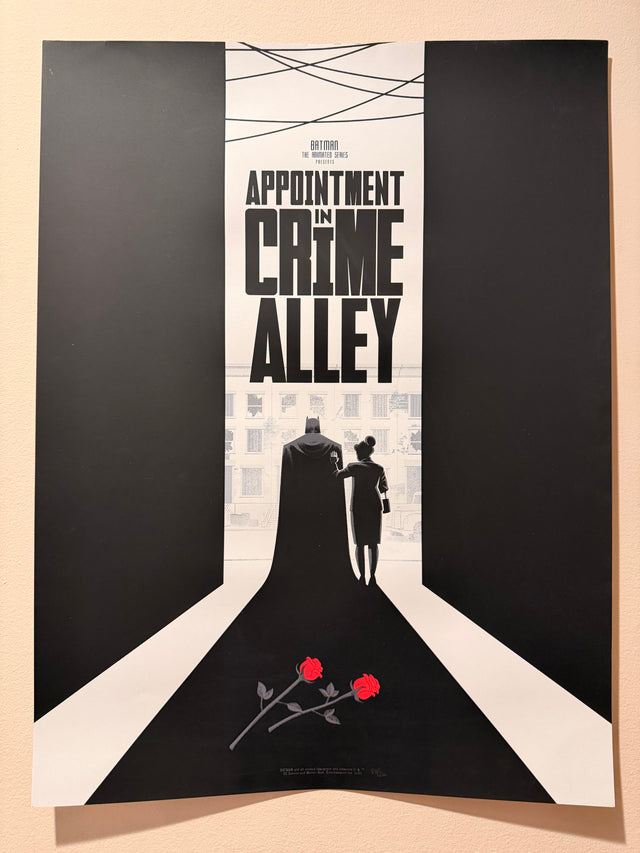 Batman: The Animated Series - Crime Alley Screenprinted Poster