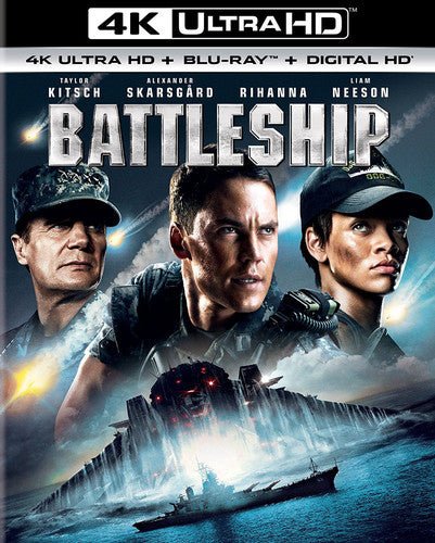 Battleship (4-K UHD / BluRay) W/Slip USED