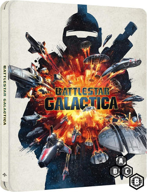 Battlestar Galactica (1978, 4K UHD, 45th Ann. Limited Steelbook, Region Free/B) - New 4K UHD