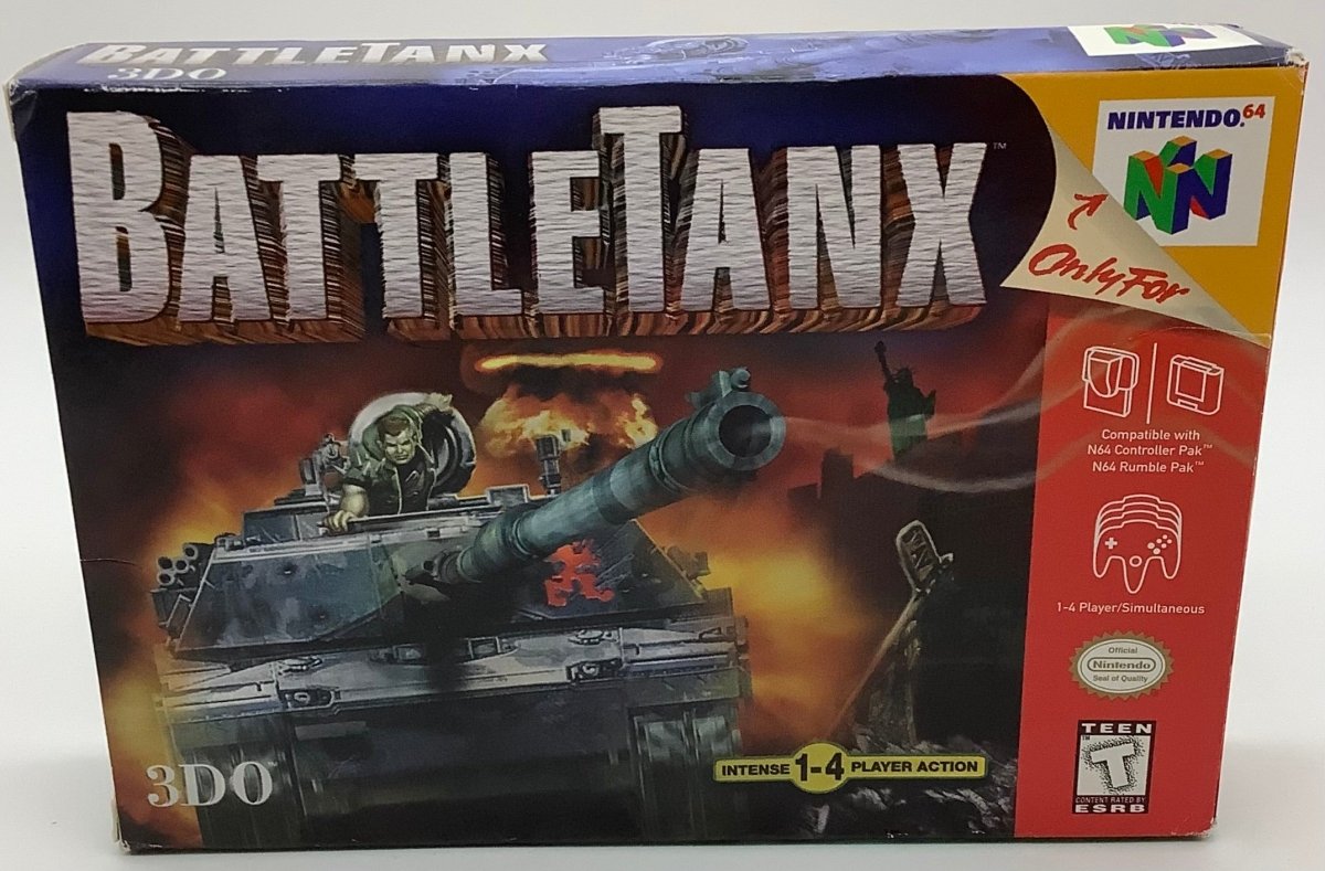 Battletanx [NO MANUAL] Nintendo 64 USED - Video Games - Nintendo 64