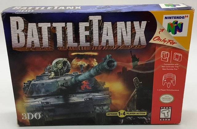 Battletanx [NO MANUAL] Nintendo 64 USED - Video Games - Nintendo 64