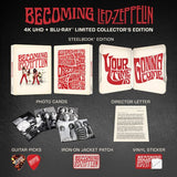 Becoming Led Zeppelin (4K UHD, Limited Edition, Steelbook) - New 4K UHD