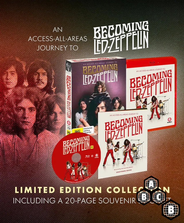 Becoming Led Zeppelin (Limited Edition, Region Free) w/SLIP