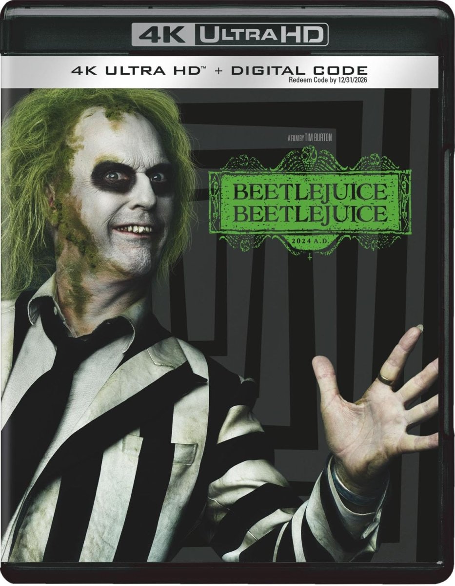Beetlejuice Beetlejuice (4K UHD) w/SLIP - New 4K UHD