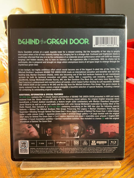 Behind the Green Door (4K UHD) w/BOOKLET USED