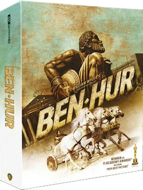 Ben-Hur (4K UHD, UK Limited Collector's Edition Steelbook, Region Free)
