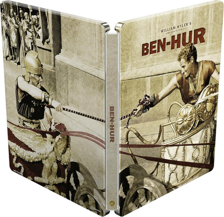 Ben - Hur (4K UHD, UK Limited Edition Steelbook, Region Free) - New 4K UHD