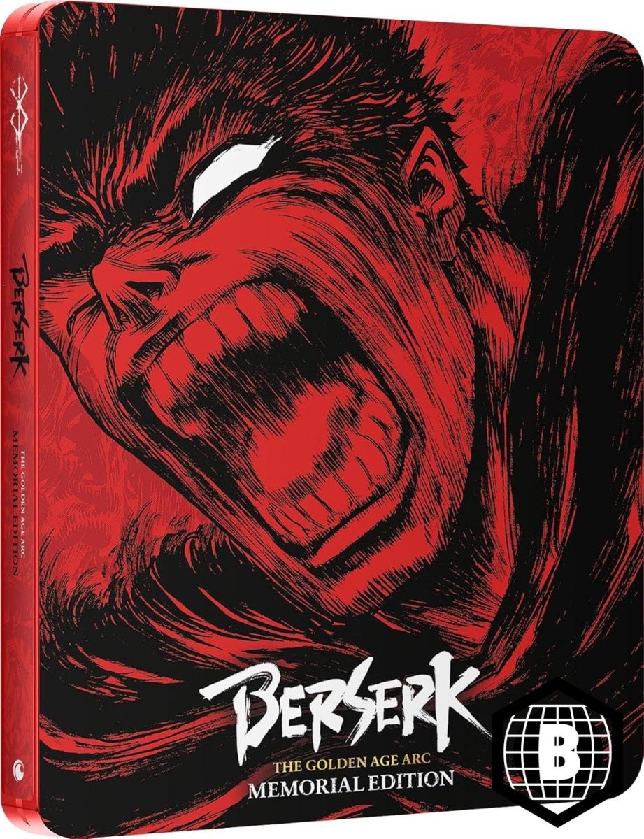 Berserk: The Golden Age Arc - Memorial Edition (Limited Edition Steelbook, Region B) - New Blu - Ray