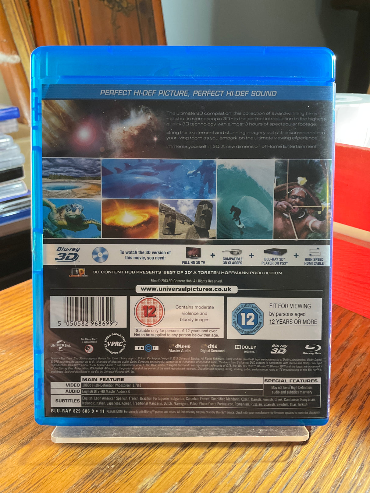 Best of 3D: The Ultimate 3D Collection (REGION FREE) USED