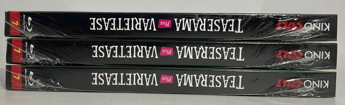 Bettie Page Double Feature - Varietease / Teaserama (Kino Cult) w/SLIP - New Blu - Ray