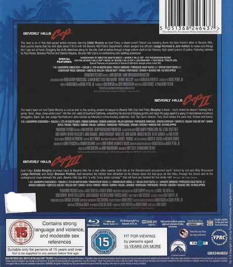 Beverly Hills Cop 3-Movie Collection (UK Import) USED