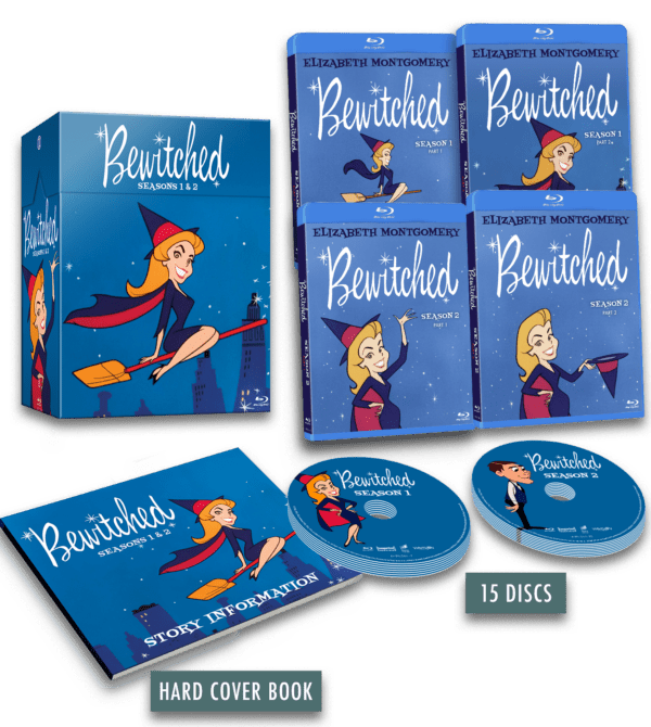 Bewitched: Seasons 1 & 2 (Limited Edition, Region Free) - New Blu - Ray