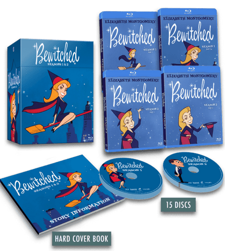 Bewitched: Seasons 1 & 2 (Limited Edition, Region Free) - New Blu - Ray