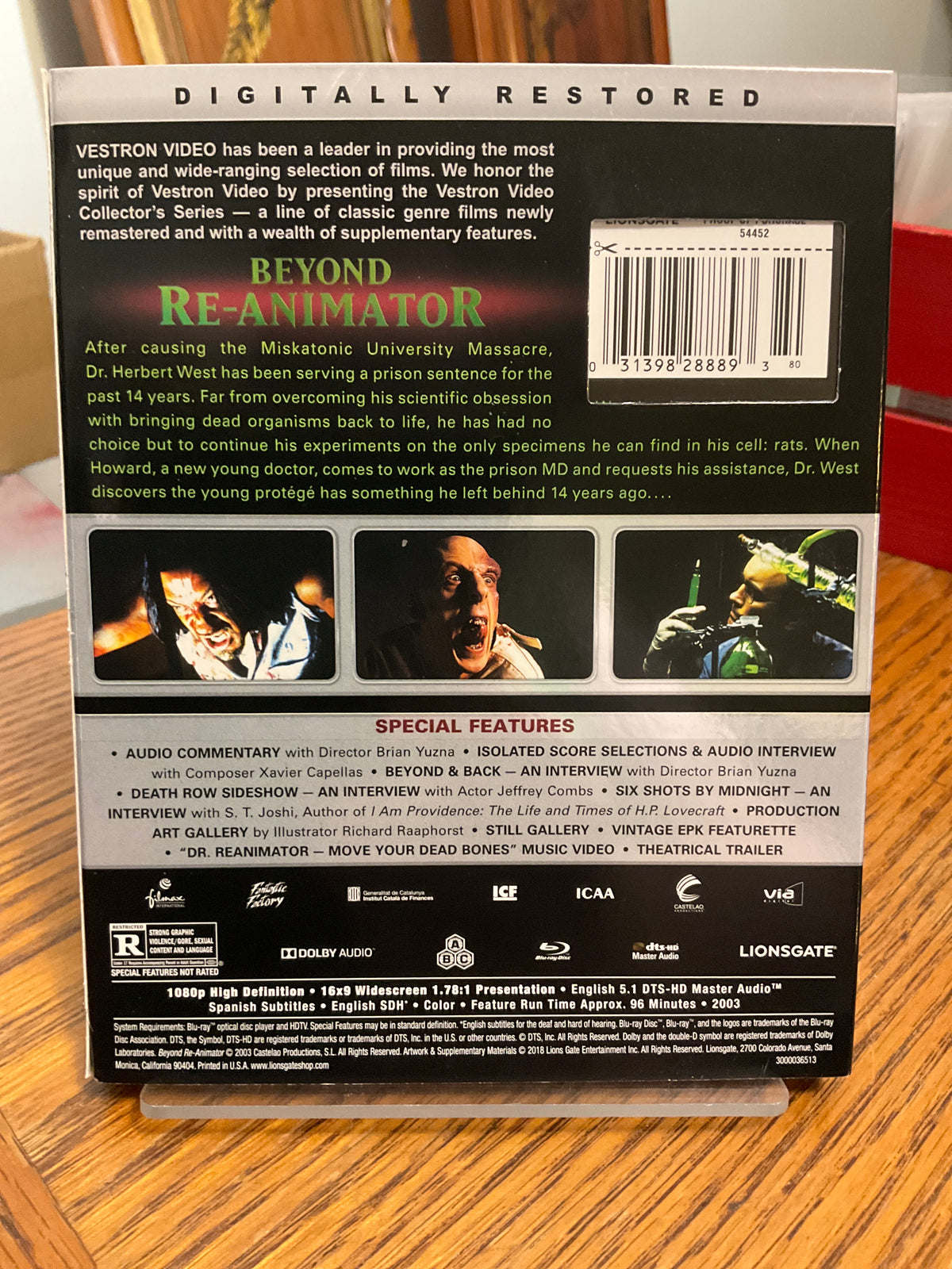 Beyond Re-Animator w/SLIP USED