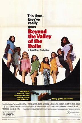 Beyond the Valley of the Dolls Poster 11x17 - Posters/Stickers/Art