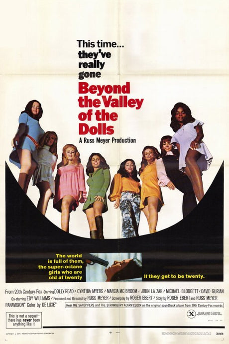 Beyond the Valley of the Dolls Poster 11x17 - Posters/Stickers/Art