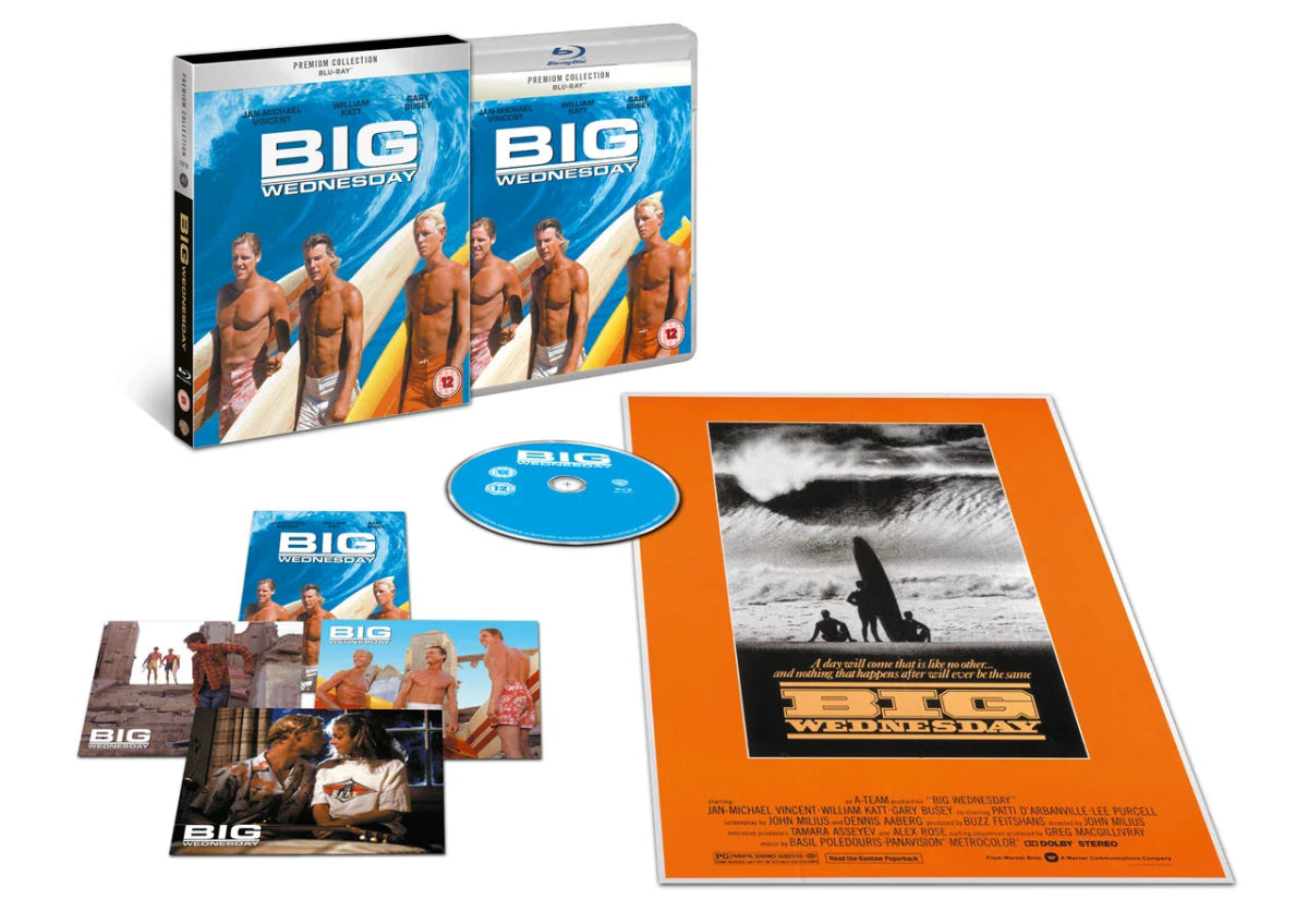 Big Wednesday (UK WB Premium Collection, Region Free) w/SLIP - New Blu - Ray