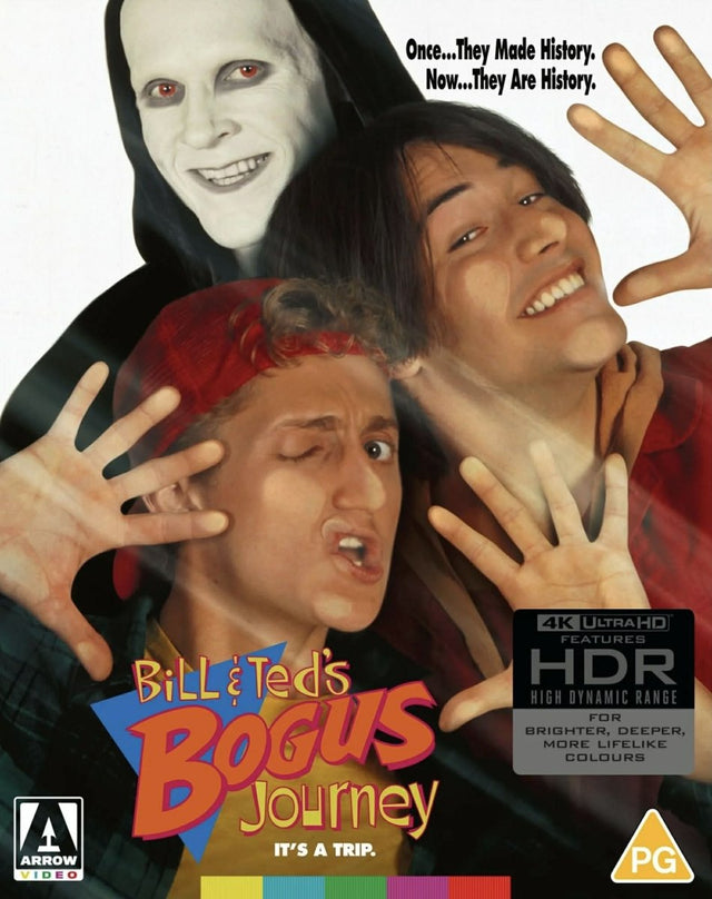 Bill and Ted's Bogus Journey (4K UHD, Arrow UK Limited Edition, Region Free)