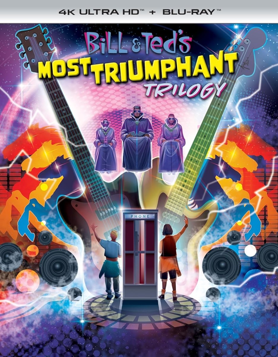 Bill & Ted's Most Triumphant Trilogy (4K UHD) w/Hardcase - New 4K UHD