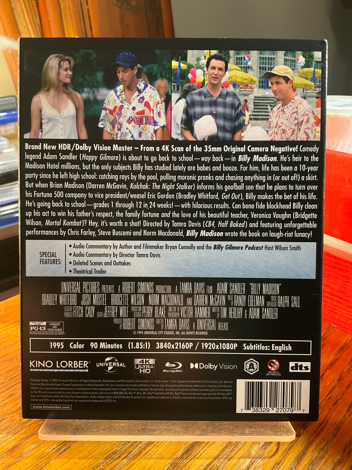 Billy Madison (4K UHD) w/SLIP USED