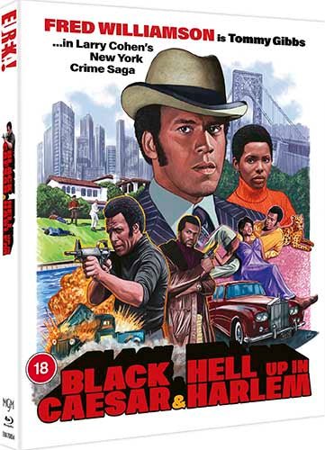 Black Caesar & Hell Up In Harlem (Limited Edition, Region B) - New Blu-Ray