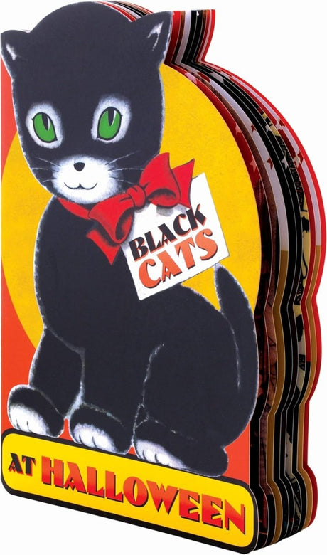 Black Cats At Halloween (Children's Die - Cut Shape Book) - Books
