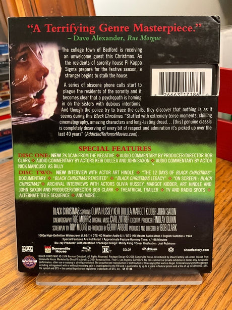 Black Christmas W/SLIP USED