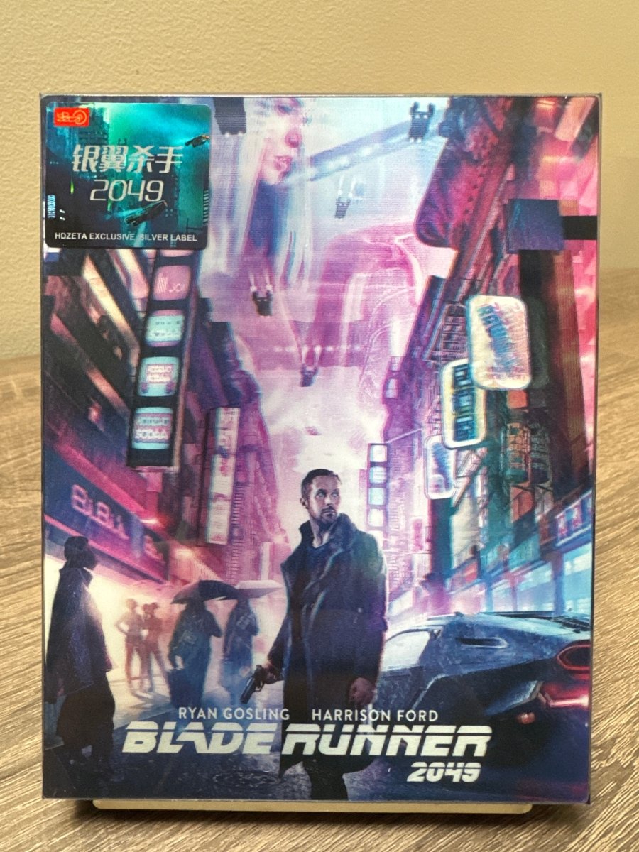 Blade Runner 2049 (4K UHD, Steelbook, Lenticular Case, HDZeta 42, Region Free/Region C)