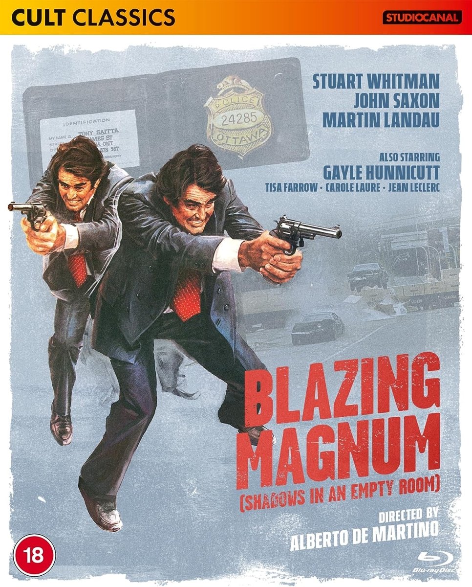 Blazing Magnum aka Shadows In An Empty Room (Region B) w/SLIP + Art Cards - New Blu - Ray