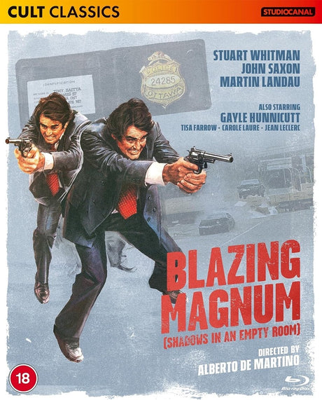 Blazing Magnum aka Shadows In An Empty Room (Region B) w/SLIP + Art Cards - New Blu - Ray