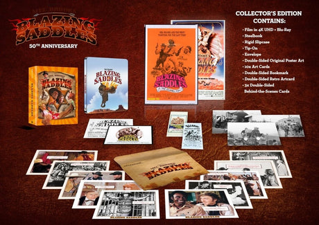 Blazing Saddles (UK 4K UHD, Ultimate Collector's Edition Steelbook, Region Free) - New 4K UHD