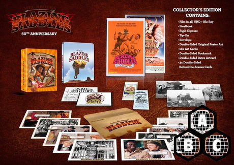 Blazing Saddles (UK 4K UHD, Ultimate Collector's Edition Steelbook, Region Free)