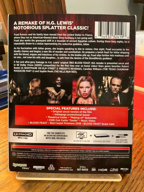 Blood Feast (2016, 4K UHD) w/SLIP USED - Used 4K UHD