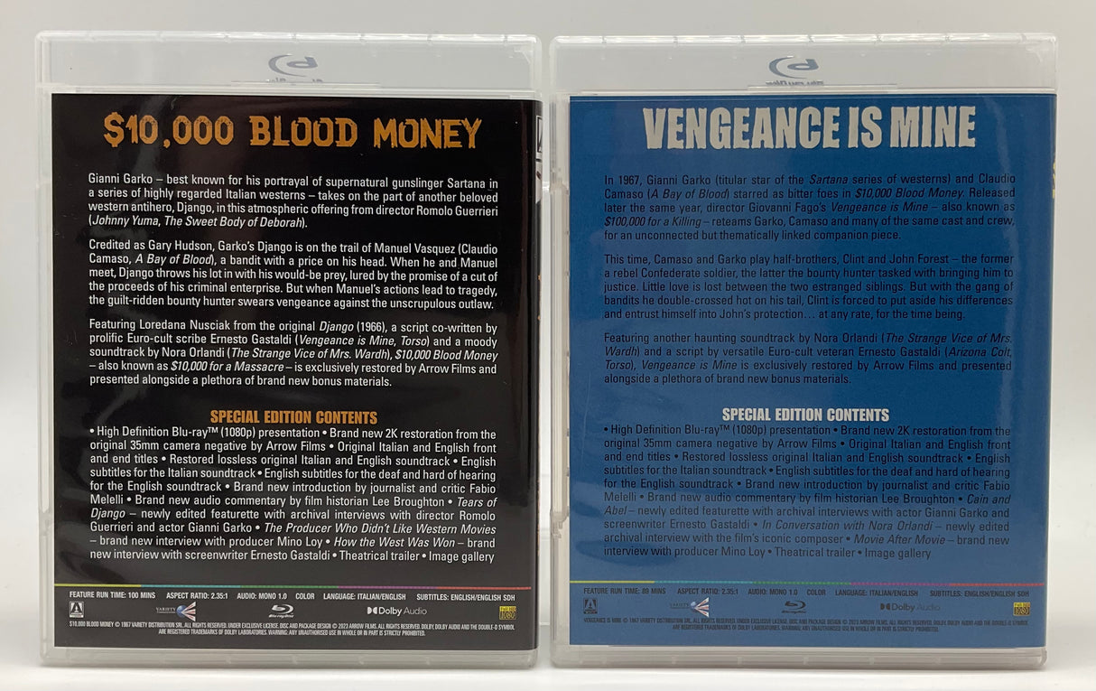 Blood Money: Four Western Classics Vol. 2 (Limited Edition) USED