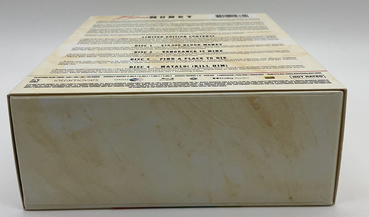Blood Money: Four Western Classics Vol. 2 (Limited Edition) USED