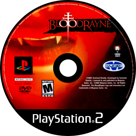 Bloodrayne Playstation 2 LOOSE - Video Games - Playstation 2