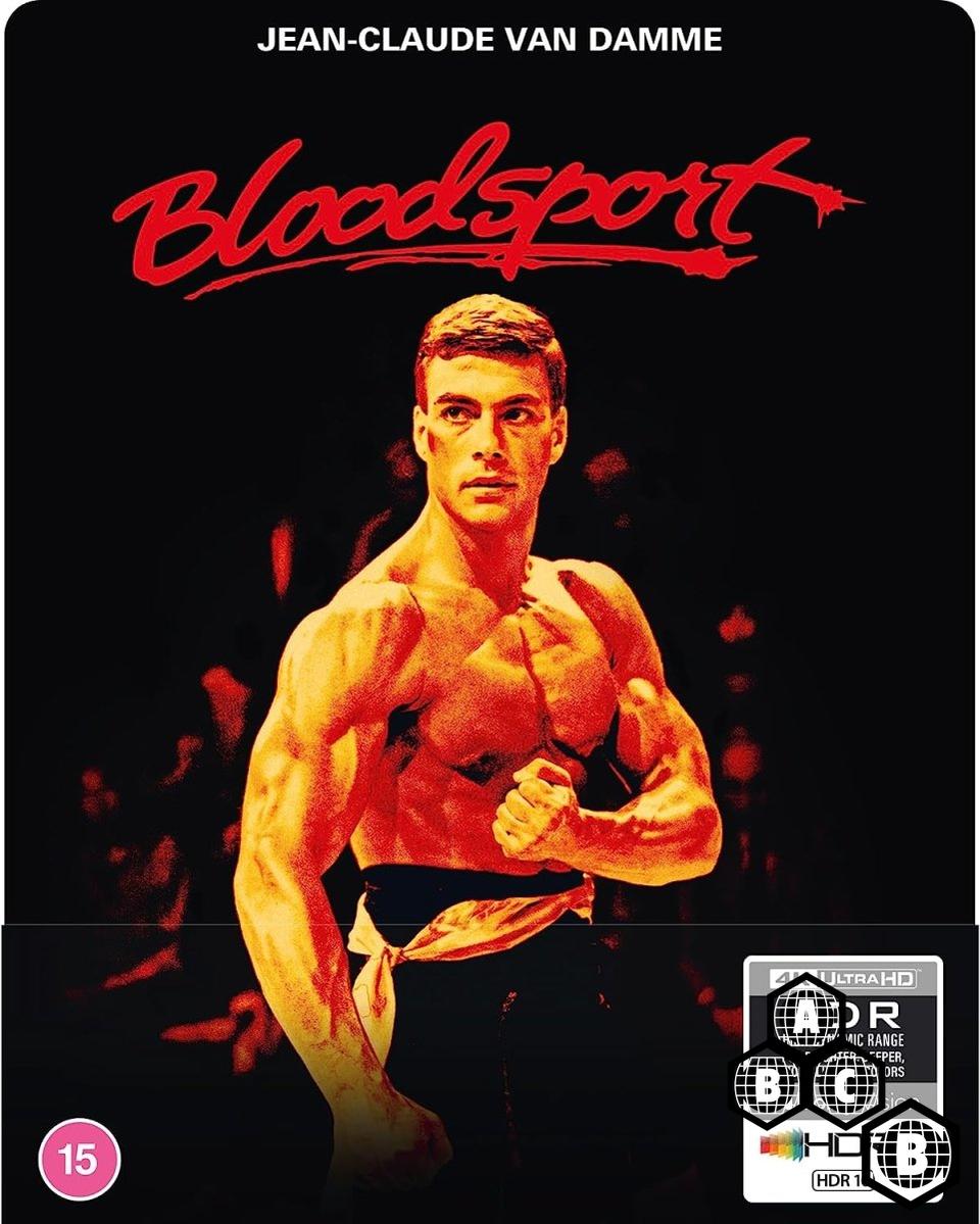 Bloodsport (4K UHD, Limited Edition Steelbook, Region Free/B) – Orbit DVD, image size:961x1200